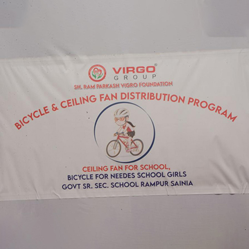 Bicycle & Ceiling Fan Distribution Program