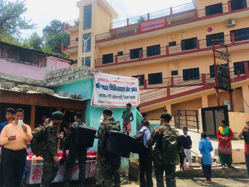 Support to Kedarnath Dham Hospital - Dehradun